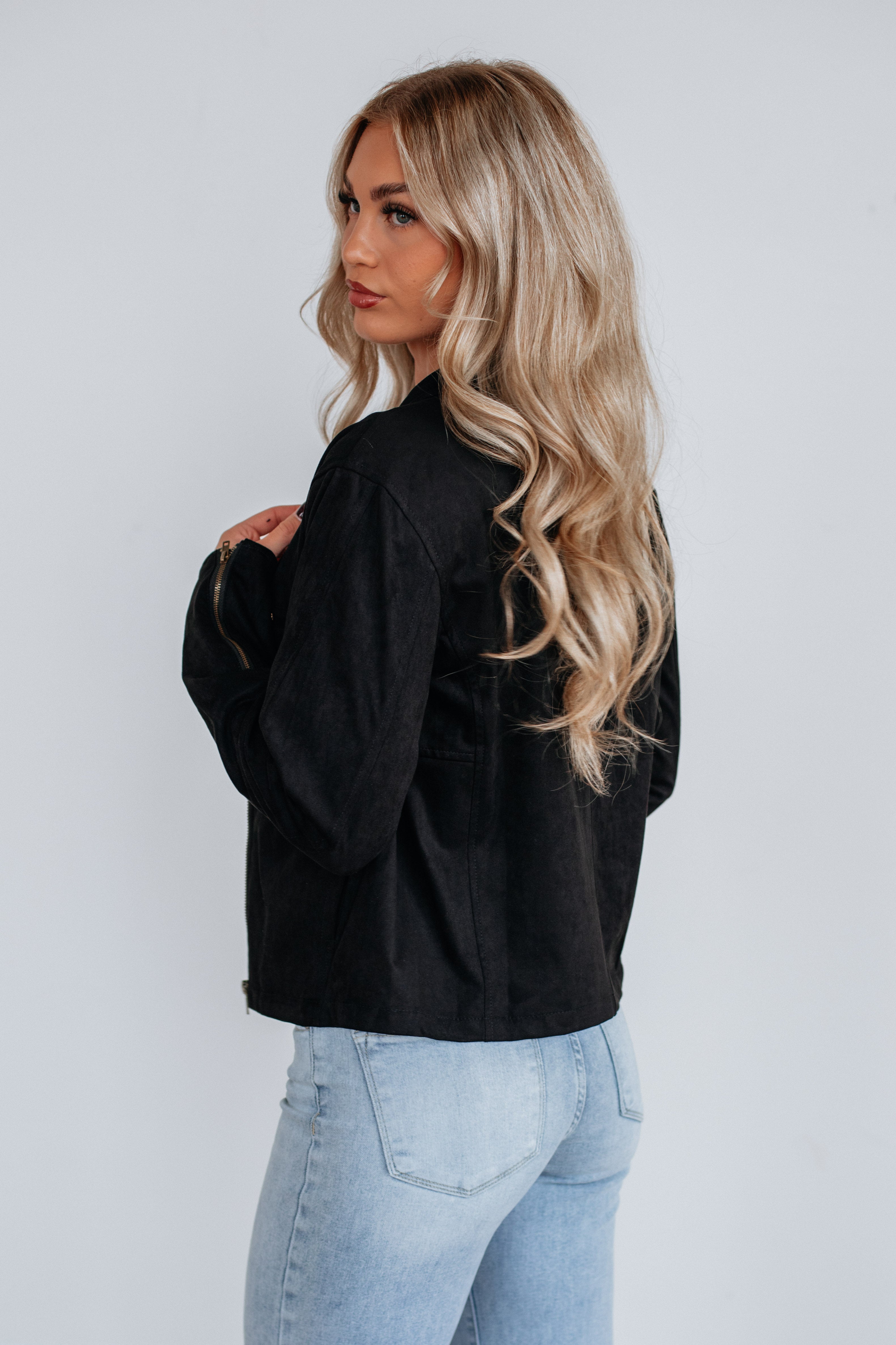 Erika Suede Jacket - Image 8