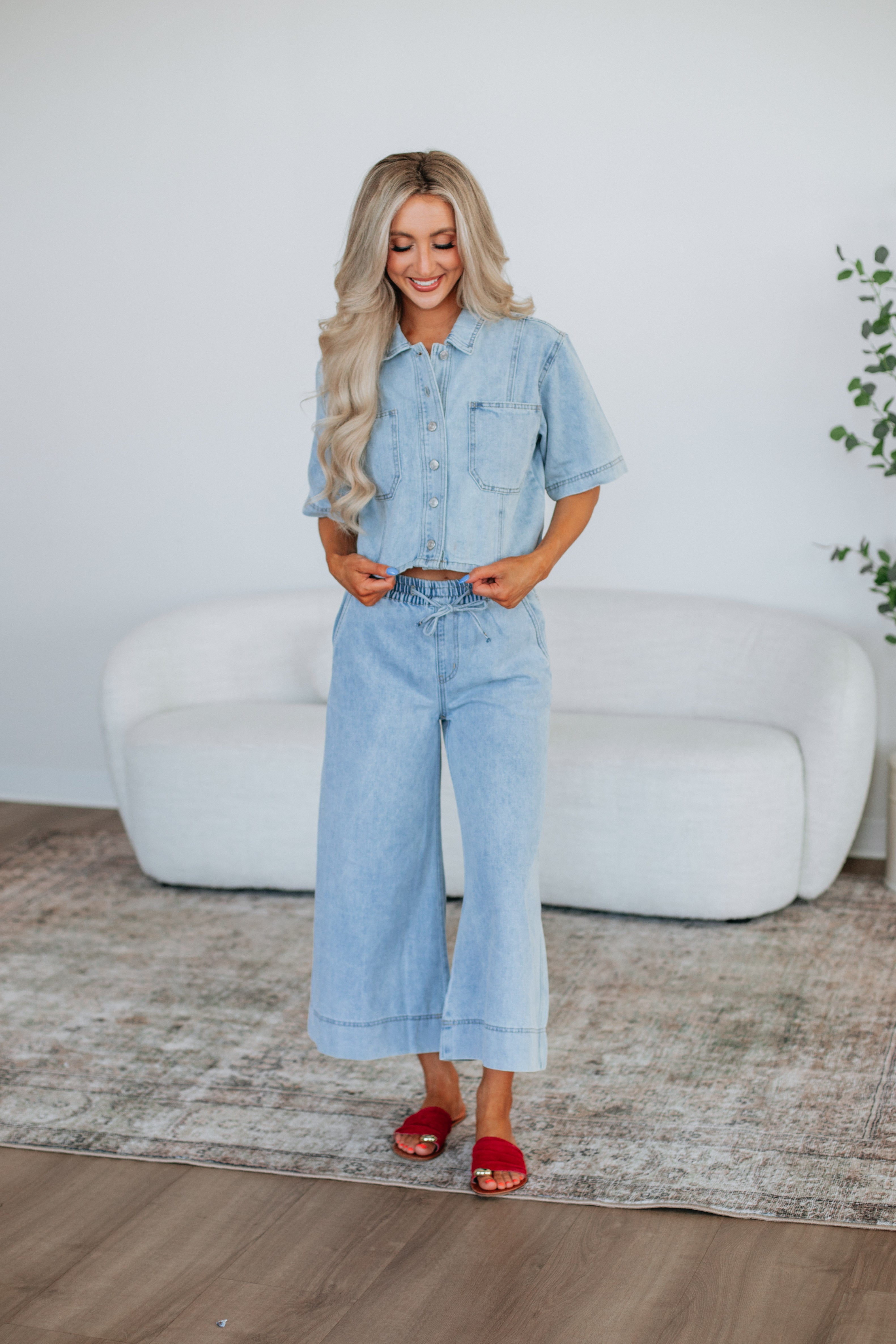 McKenna Mica Denim Pants - Image 4