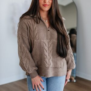 Clarke Cable Knit Sweater