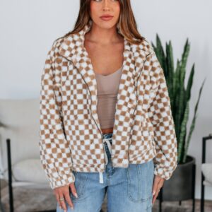 Kristen Checkered Jacket