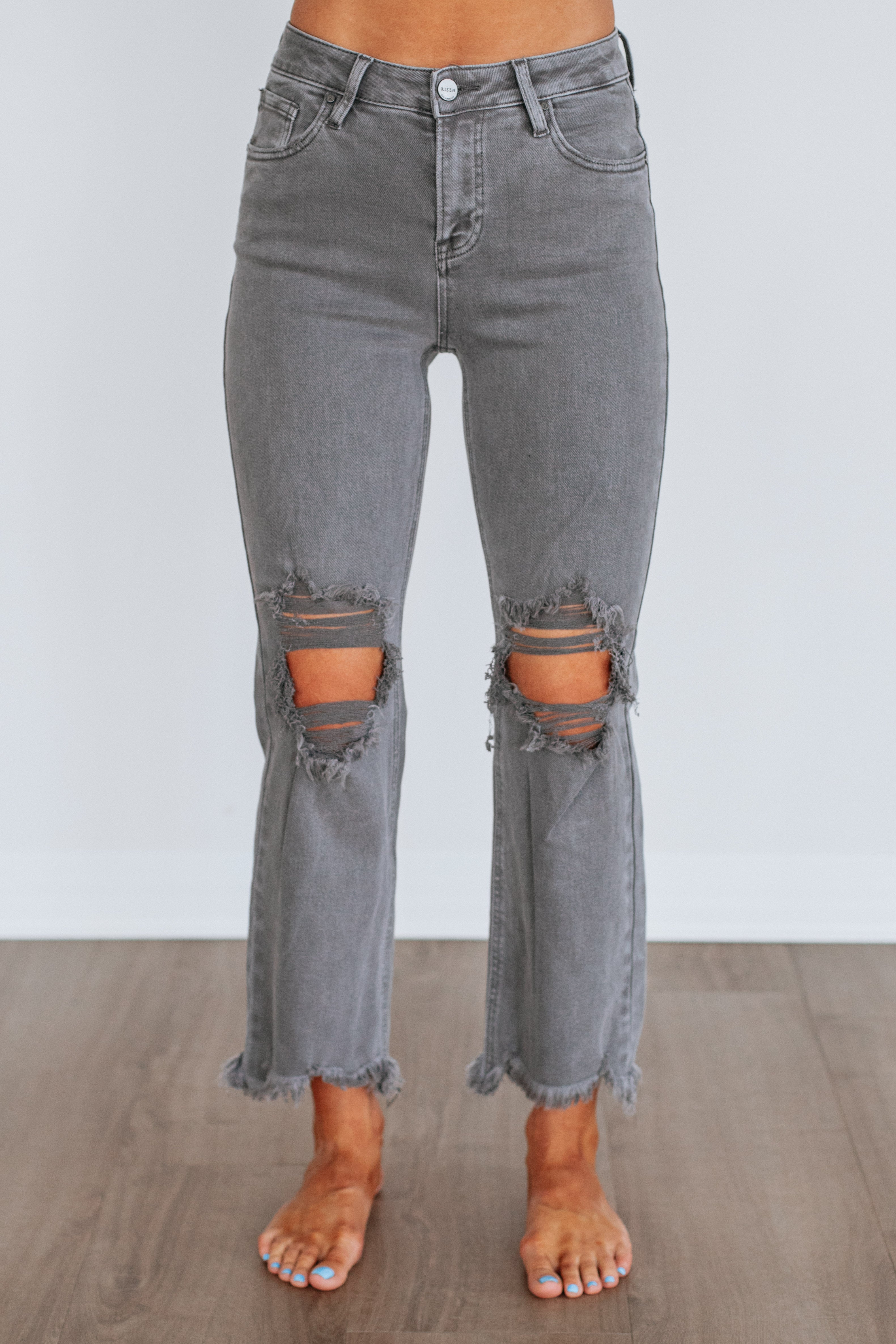 Rudy Risen Jeans - Charcoal - Image 4
