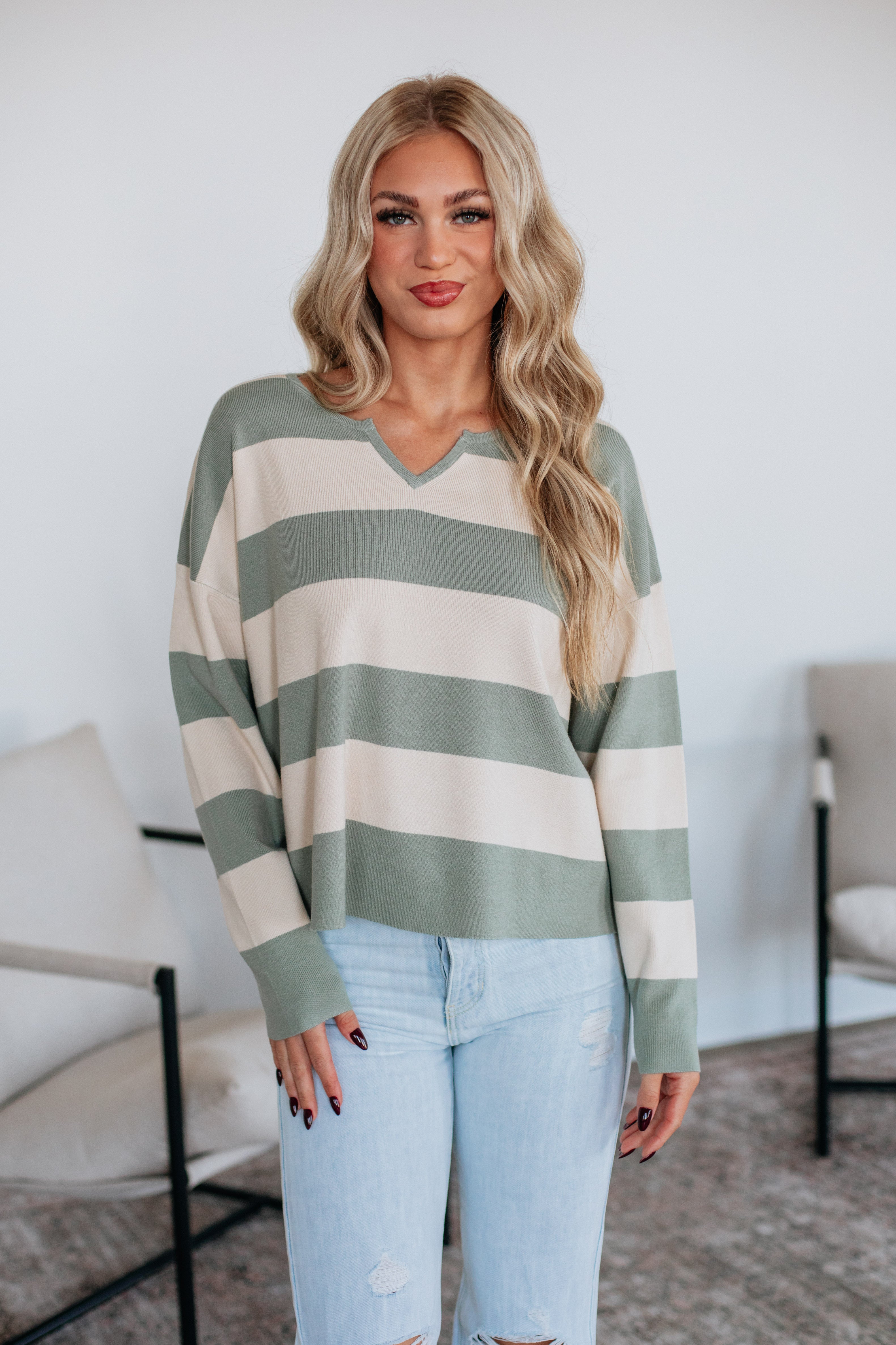 Janise Striped Sweater - Image 4